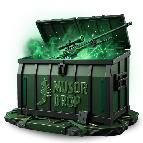 Кейс Зелёное на Musor Drop