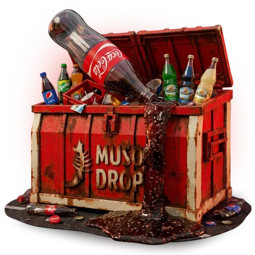 Кейс Пустая бутылка на Musor Drop