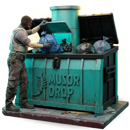 Кейс Мусоропровод на Musor Drop